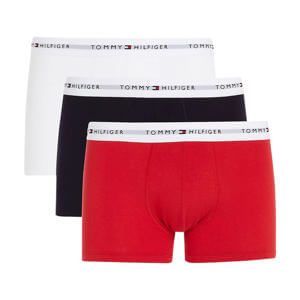 Tommy Hilfiger 3-Pack Stretch Cotton Logo Trunks